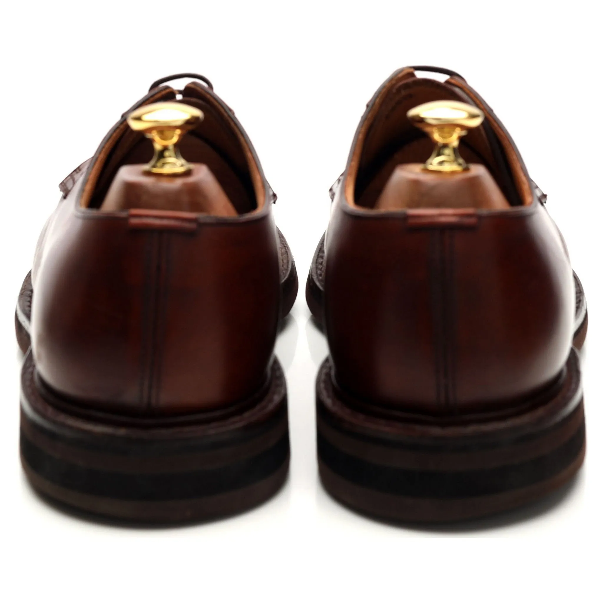 'Woodbridge' Brown Leather Derby UK 9.5 G