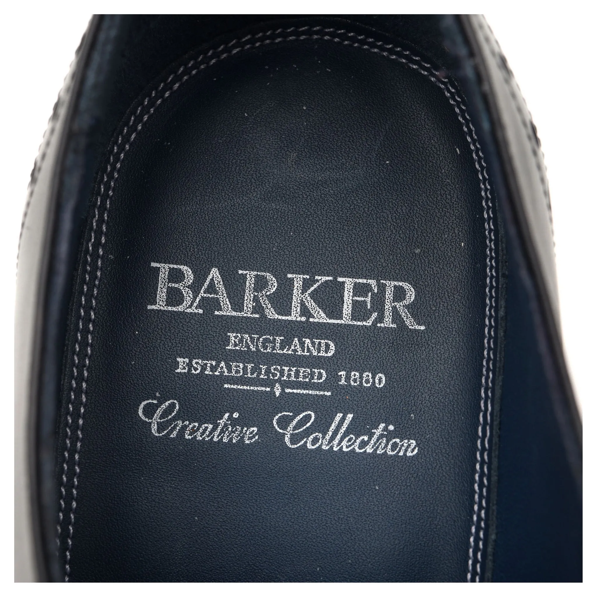 'Woody' Black Leather Derby UK 7.5 F