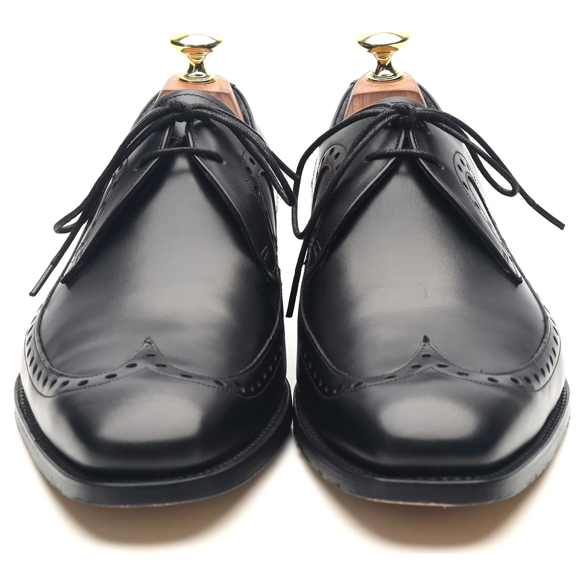 'Woody' Black Leather Derby UK 7.5 F