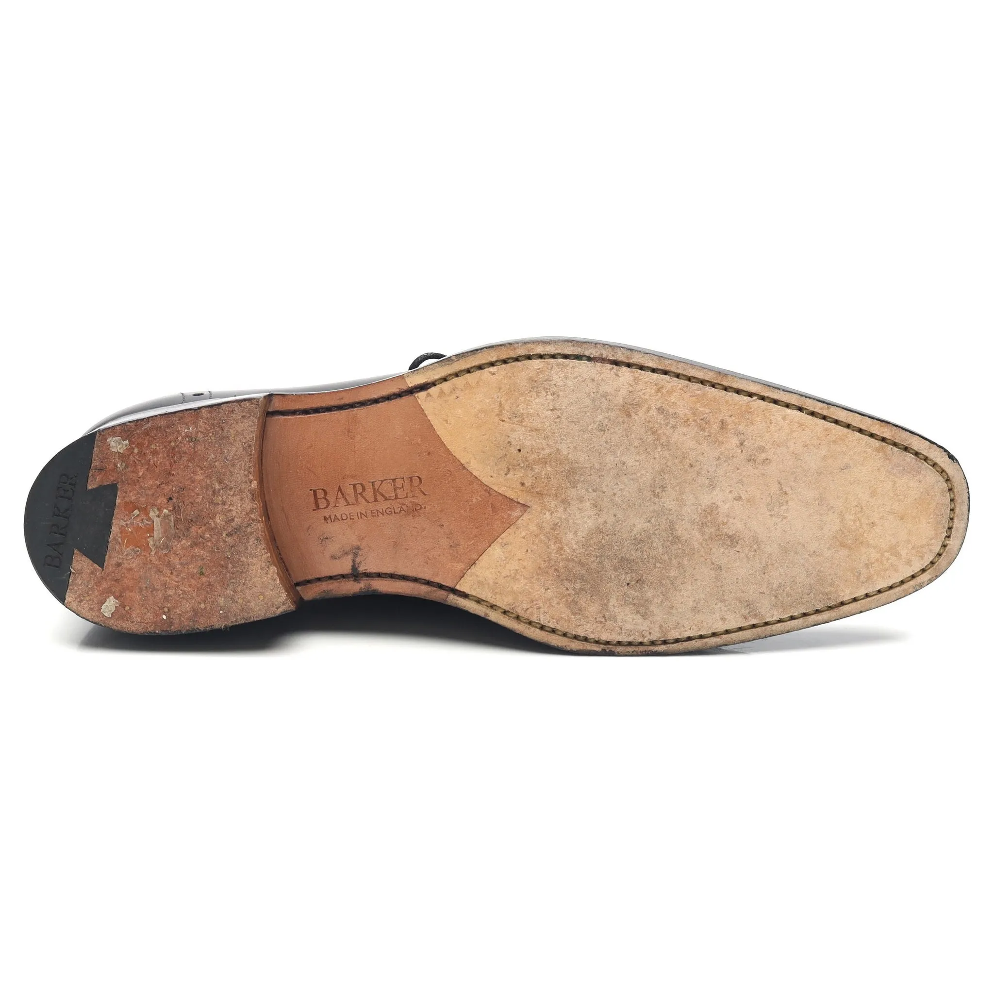 'Woody' Black Leather Derby UK 7.5 F