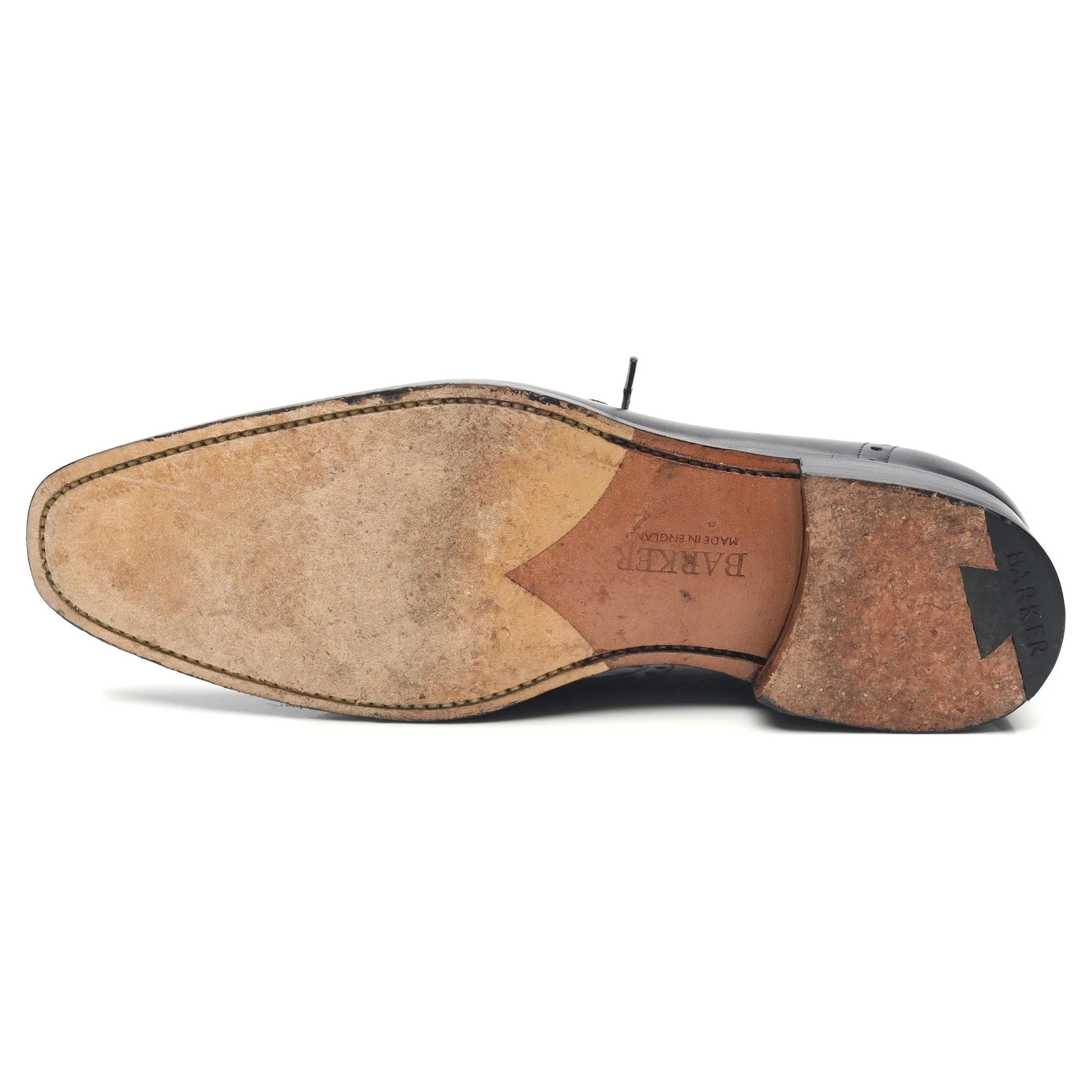 'Woody' Black Leather Derby UK 7.5 F